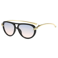 Preto | Azul Gradiente